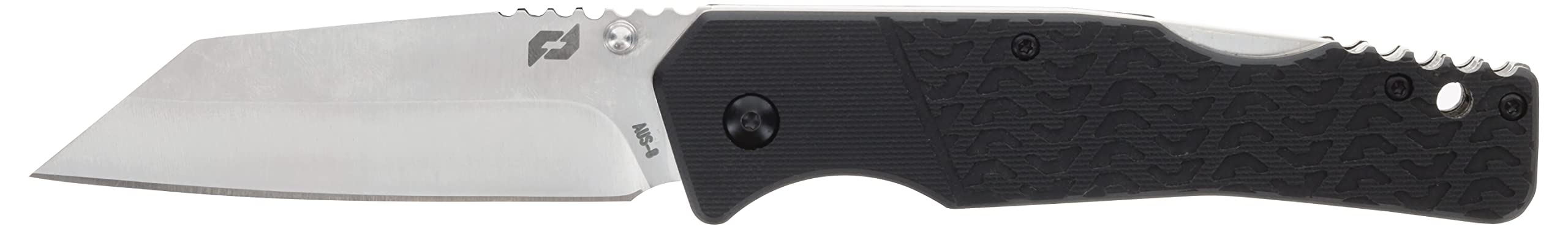 Schrade Delta Class Ultimatum Folder 8in with 3.5in AUS-8 Steel Blade and G10 Handle for Hunting and EDC