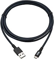 Tripp Lite Heavy Duty USB-A To USB Micro-B Charging Sync Cable, 6in, Gray
