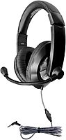 Hamilton Buhl Smart-Trek Headset || Durable Steel-Reinforced Gooseneck Mic, 3.5mm TRRS Plug