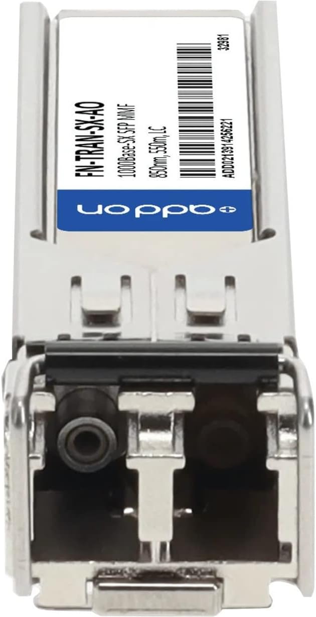 ADDON Fortinet FN-TRAN-SX Compatible 1000Base-SX SFP Transceiver (LC, 850nm, 550m)