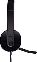Logitech High-performance USB Headset H540 for Windows and Mac, Skype Certified