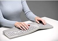 Kensington Pro Fit Ergonomic Wireless Keyboard - Grey (K75402US)