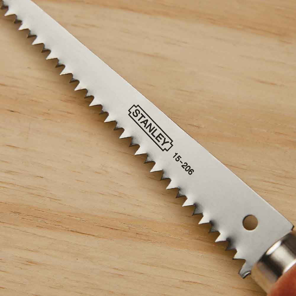 STANLEY Hand Saw, Jab Saw, Wood Handle, 6-Inch (15-206)