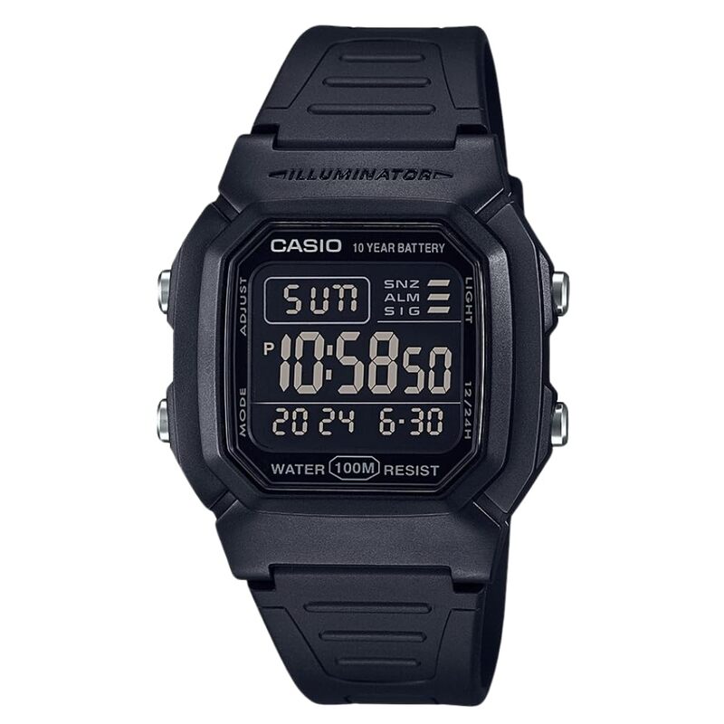 Casio W800HG Series | Men’s Digital Watch | 100 Meter Water Resistance | Multi Function Alarm | 100 SEC Stopwatch | Auto