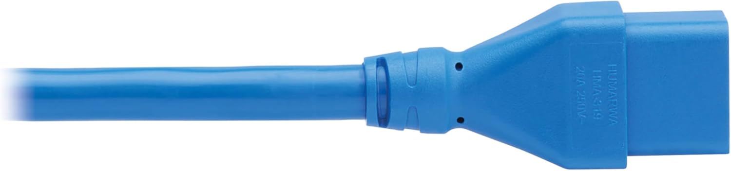 Tripp Lite C20-to-C19 Power Extension Cord, 12 AWG, 20A, 250V