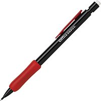 Office Depot Mechanical Pencils With Comfort Grip, 0.7 mm, Pack Of 12, Black Barrel, OD83850