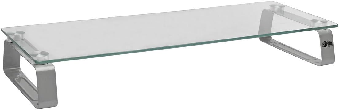 Tripp Lite Universal Monitor Riser Stand, Glass, Computer, Laptop, Printers 3" (MR2208G)