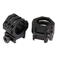 Weaver 1-Inch Six Hole Tactical High Rings (Matte)