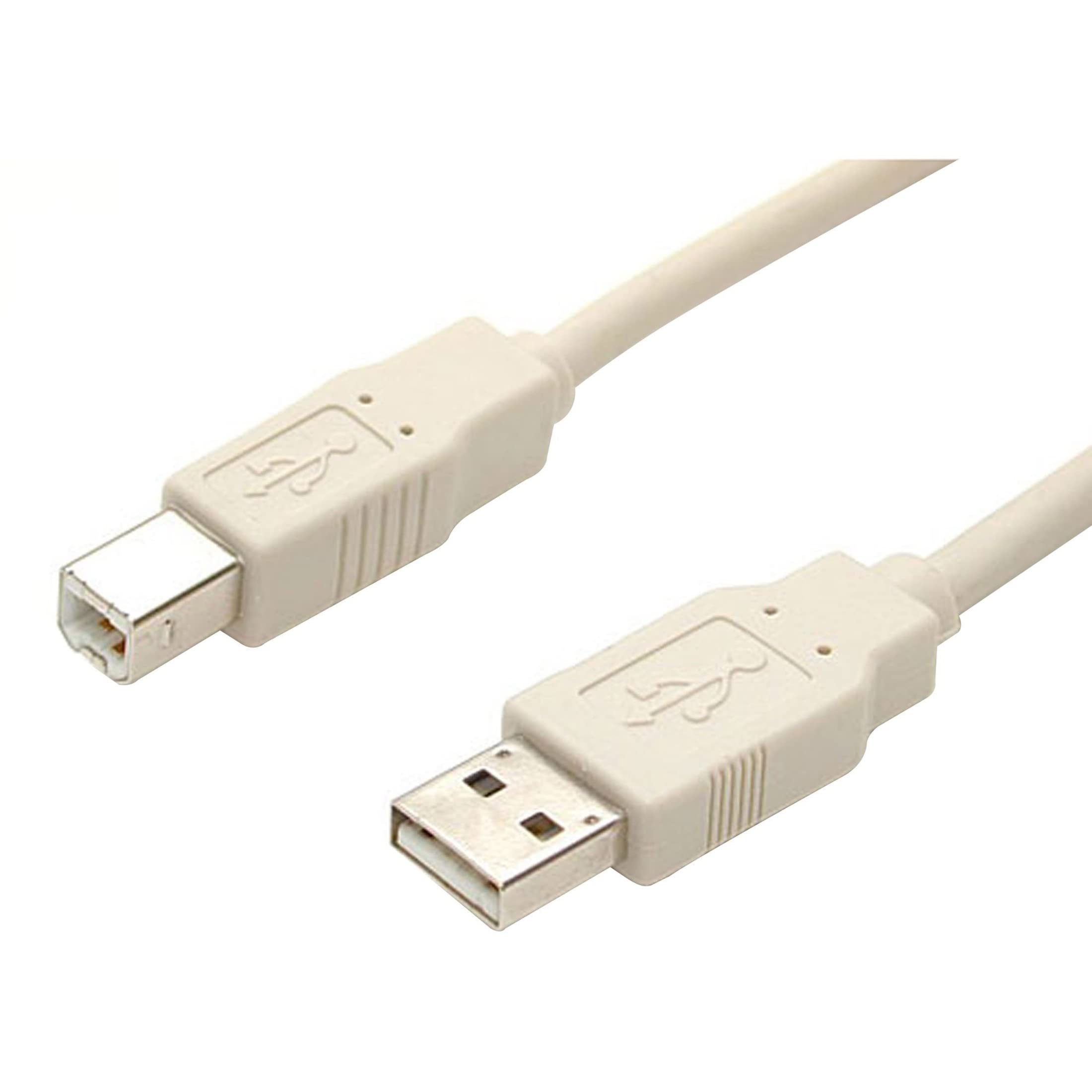 StarTech.com Beige USB 2.0 A-to-B Cable (Type A to B Male)
