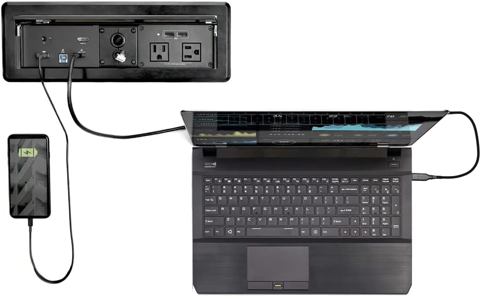 StarTech.com 4K USB-C or USB-A Docking Station Module for Conference Table Connectivity Box - 4K HDMI