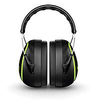 Moldex MX-6 Over-The-Head Earmuffs, Black/Green, Large (6130)