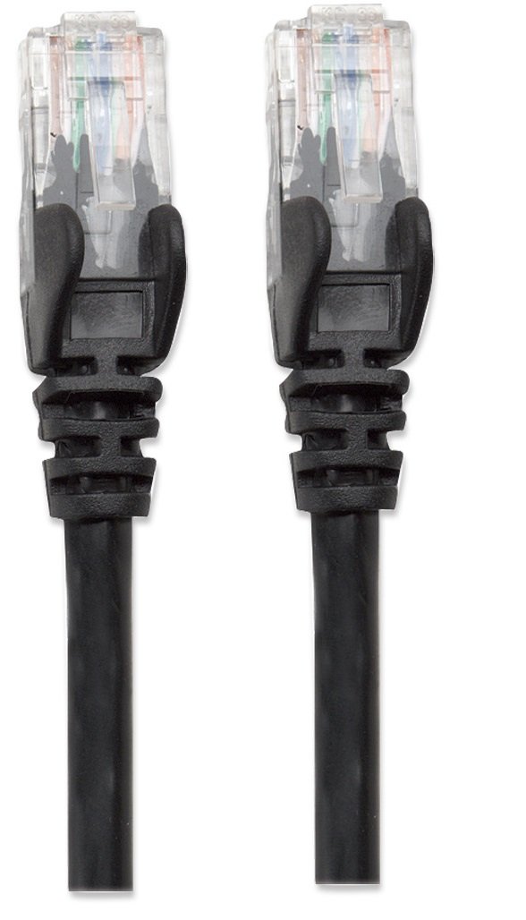 Intellinet Network Patch Cable Cat5e/Cat6 RJ45 Male to Male U/UTP CCA