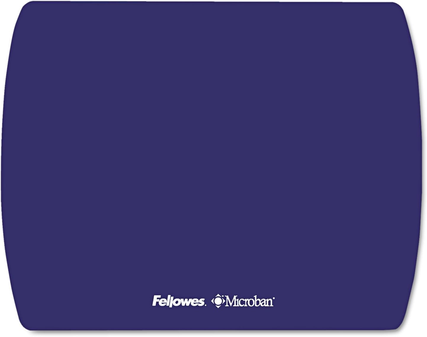 Fellowes Microban Ultra Thin Mouse Pad - Blue - 7in x 9in x 0.1in Dimension - Blue
