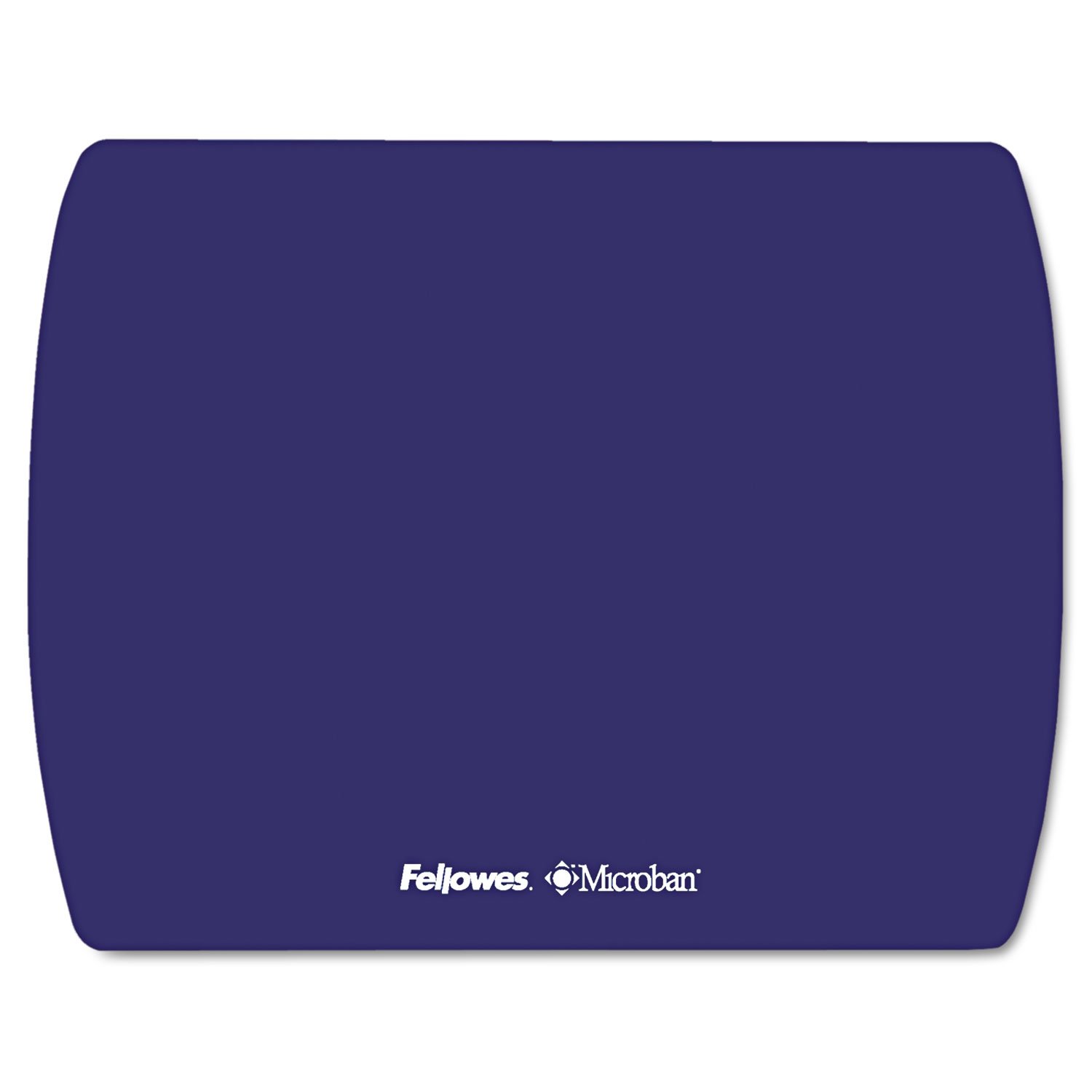Fellowes Microban Ultra Thin Mouse Pad - Blue - 7in x 9in x 0.1in Dimension - Blue