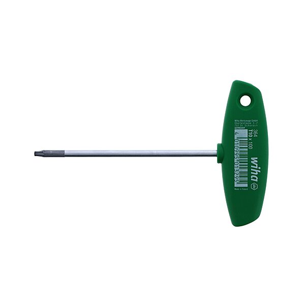 Wiha 36410 Torx T-Handle Ergo Grip, T10 x 100mm