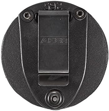 AKER LEATHER Clip-On Star Badge Holder