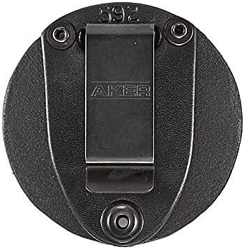 AKER LEATHER Clip-On Star Badge Holder