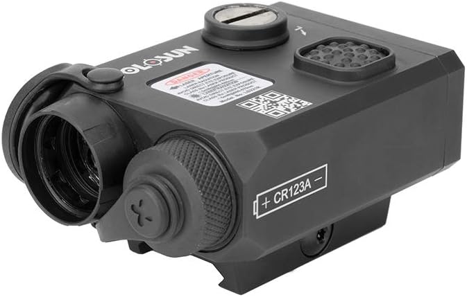 HOLOSUN LS321 Coaxial Visible & IR Laser Sight with IR Illuminator, Quick-Release Picatinny Mount