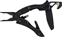 GERBER Crucial Multi-Tool - Black w/Pocket Clip & Strap Cutter [31-001518]