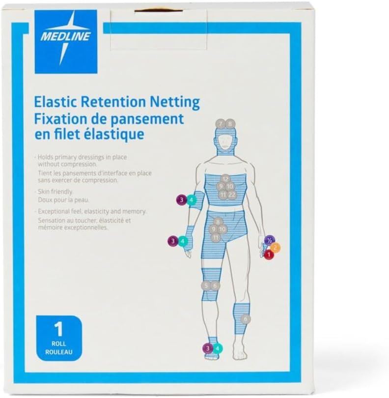 Medline Stretch Tubular Elastic Dressing Retention Net