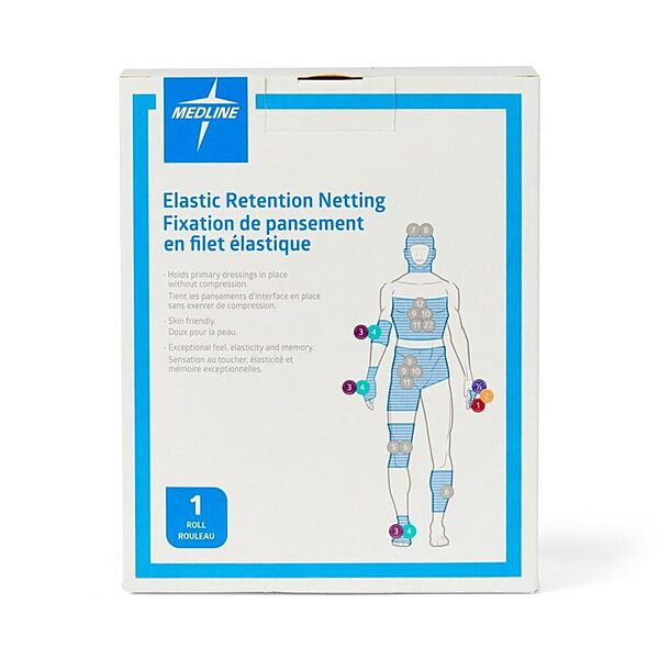 Medline Stretch Tubular Elastic Dressing Retention Net