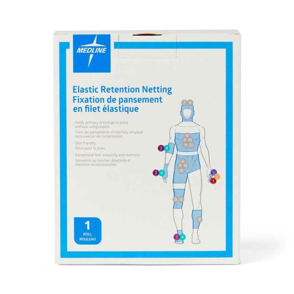 Medline Stretch Tubular Elastic Dressing Retention Net