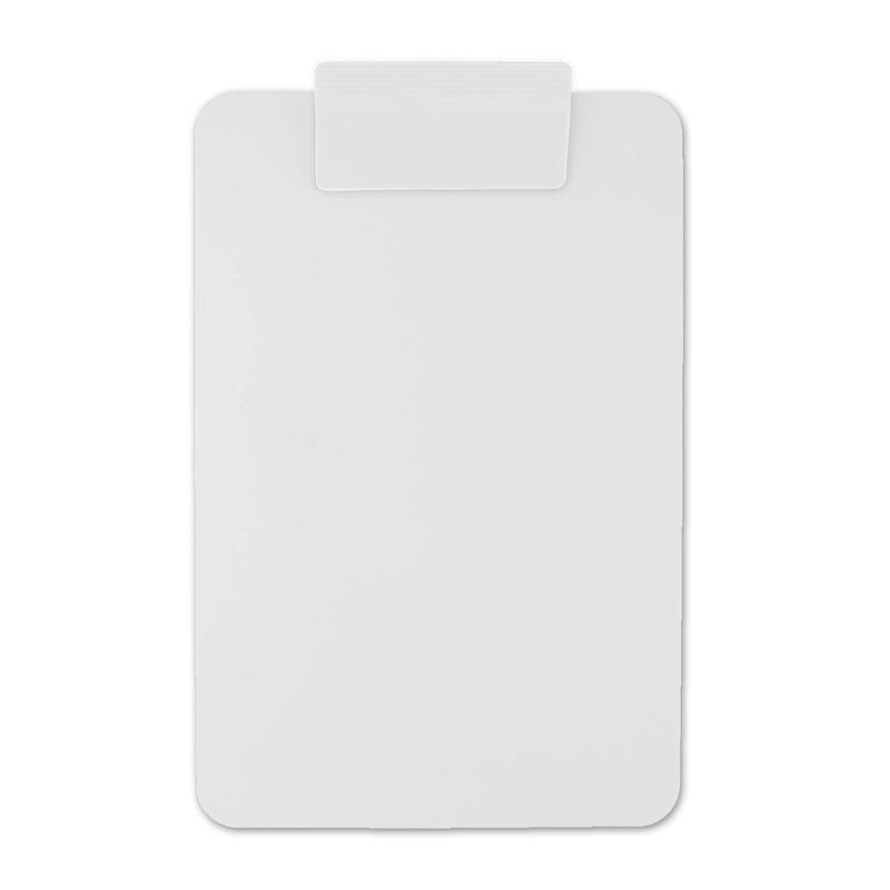 SAUNDERS Letter Antimicrobial Clipboard with Low-Profile Clip