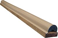 Dock Edge Piling Bumper - One End Capped - 6' - Beige