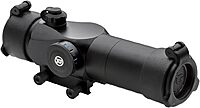 TRUGLO Triton 30mm 3-MOA Hunting Durable Lightweight Waterproof Fogproof Shock Resistant Adjustable Tri-Color Dot Sight | Flip-Up Lens Caps, Sunshade, Integrated rail mount & Battery Included