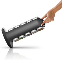 MIND READER Single-Serve Coffee Pod Carousel Countertop Organizer