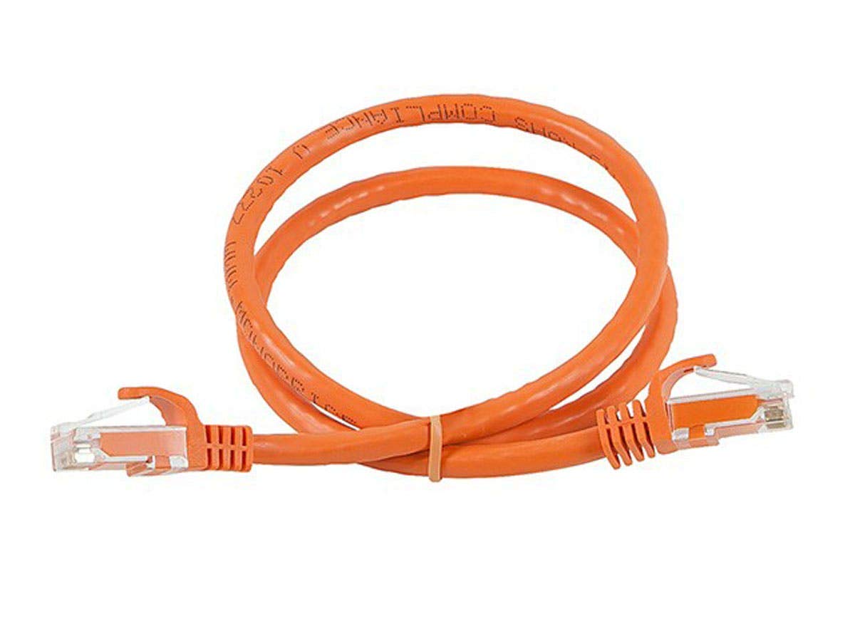 Monoprice Cat6 Flexboot Ethernet Patch Cable UTP 24AWG 550MHz Snagless RJ45