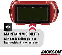Jackson Safety WS Series Retro Safety Goggles - Welding & Cutting Eye Protection - Indirect Vented
