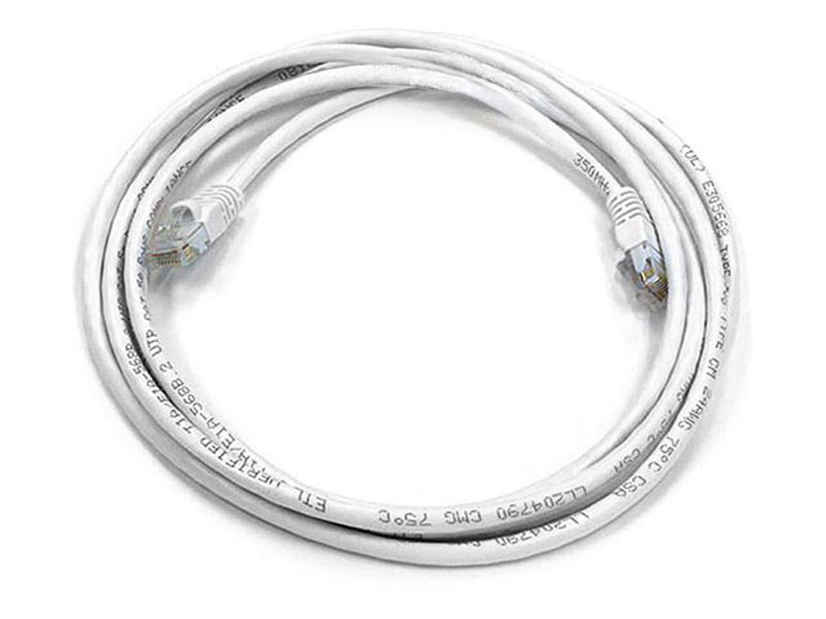 Monoprice Cat6 24AWG UTP Ethernet Patch Cable - 7ft, Pure Bare Copper, RJ45