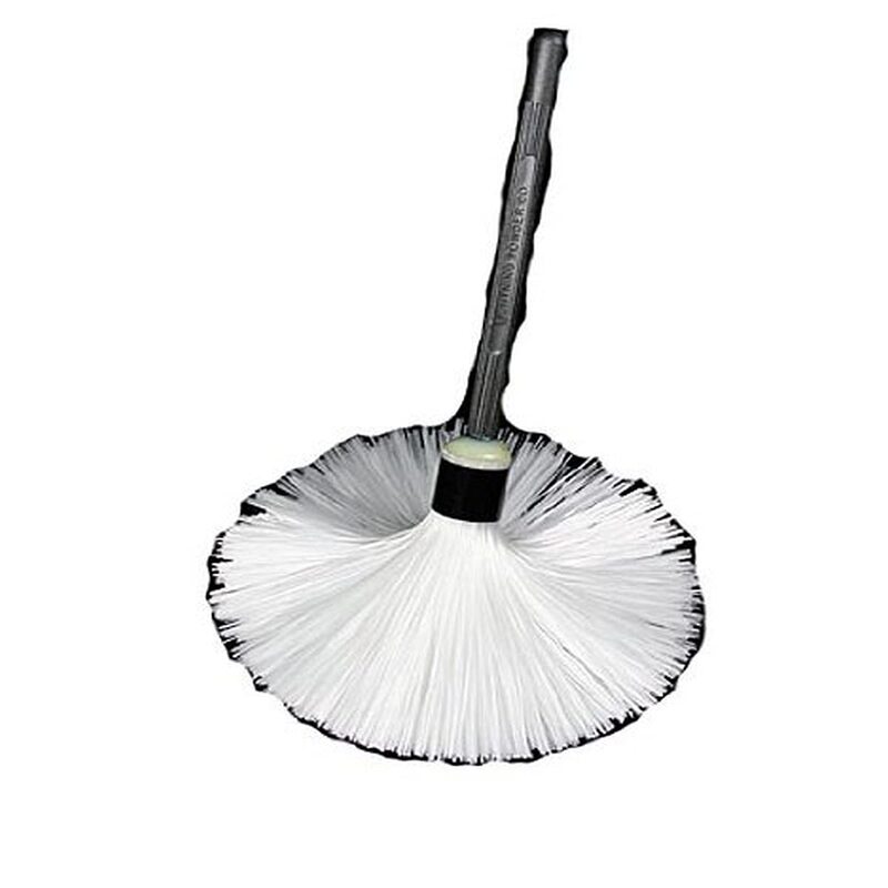 Lightning Powder Zephyr Fiberglass Fingerprint Brush, 6.5 in., Professional Fingerprint Dusting