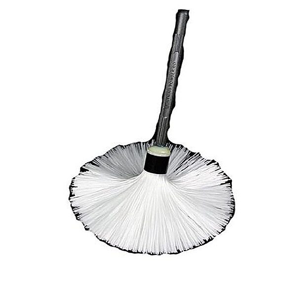 Lightning Powder Zephyr Fiberglass Fingerprint Brush, 6.5 in., Professional Fingerprint Dusting