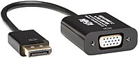 Eaton Tripp Lite DisplayPort to VGA Adapter Cable Active Converter, Displayport 1.2, DP to VGA, 6 inches / 15.2 Centimeters, 3-Year Warranty (P134-06N-VGA-V2)