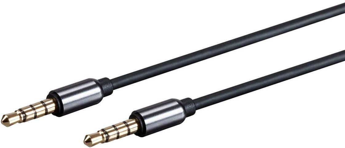 Monoprice Onyx Series 3.5mm TRRS Auxiliary Audio & Microphone Cable