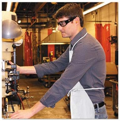 KleenGuard Kimberly-Clark 36550 A20 Apron, 28-Inch x 40-Inch, White, One Size Fits All (KCC36550)