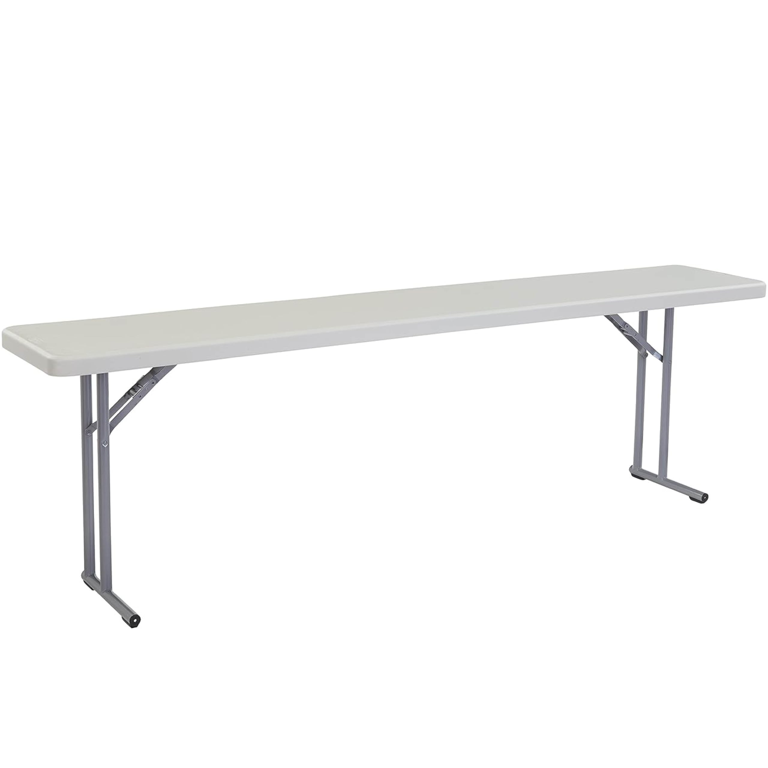 Seminar Folding Table by National Public Seating – Portable Heavy-Duty Foldable Table for Indoor/Outdoor Use