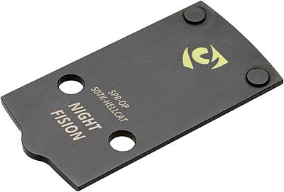 Night Fision Optic 17-4 Stainless Steel Handgun Mounting Plates for Red Dot Sights | Extra Screws - 507K/407K