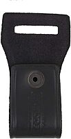 Leather Mic Holder with Black snap