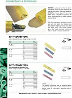 Ancor 210110 Marine Grade Electrical Nylon Insulated Single Crip Butt Connectors (16 to 14-Gauge, 25-Pack)