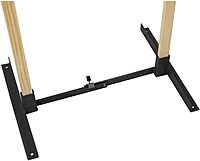 Birchwood Casey Adjustable Width Steel Target Stand - Durable Lightweight Portable Collapsible Base Target Stand for Shooting