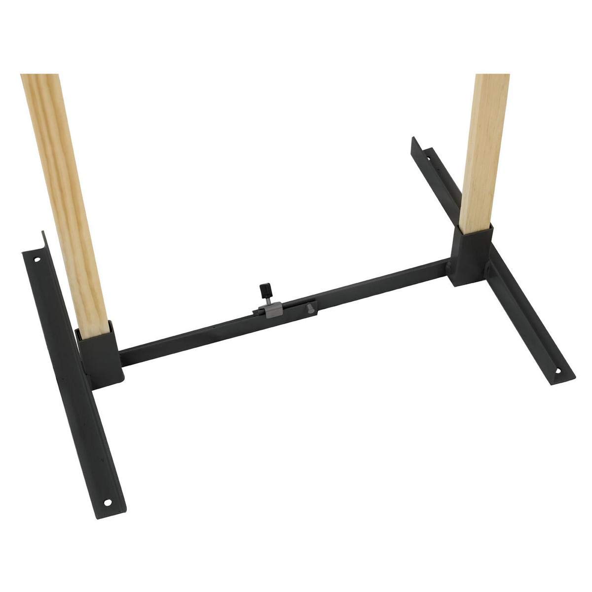 Birchwood Casey Adjustable Width Steel Target Stand - Durable Lightweight Portable Collapsible Base Target Stand for Shooting