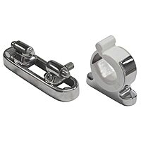 TACO Stainless Steel Adjustable Reel Hanger Kit w/Rod Tip Holder - Adjusts from 1.875 - 3.875