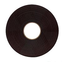 3M 5952 VHB Tape, Black 1/2" Wide x 36 Yards Long, 45.0 Mil (Pack of 1)