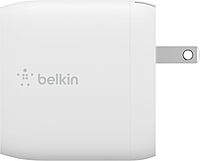 Belkin Dual Port USB Charger Block 24W - iPhone Charger Fast Charging - iPhone 16, 15, 14, iPad Pro, Samsung Galaxy S25