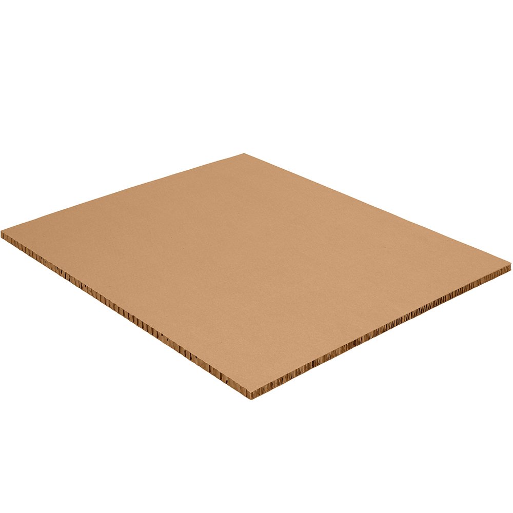 Partners Brand Honeycomb Sheets, 48in x 96in x 1in, Kraft - Case of 40