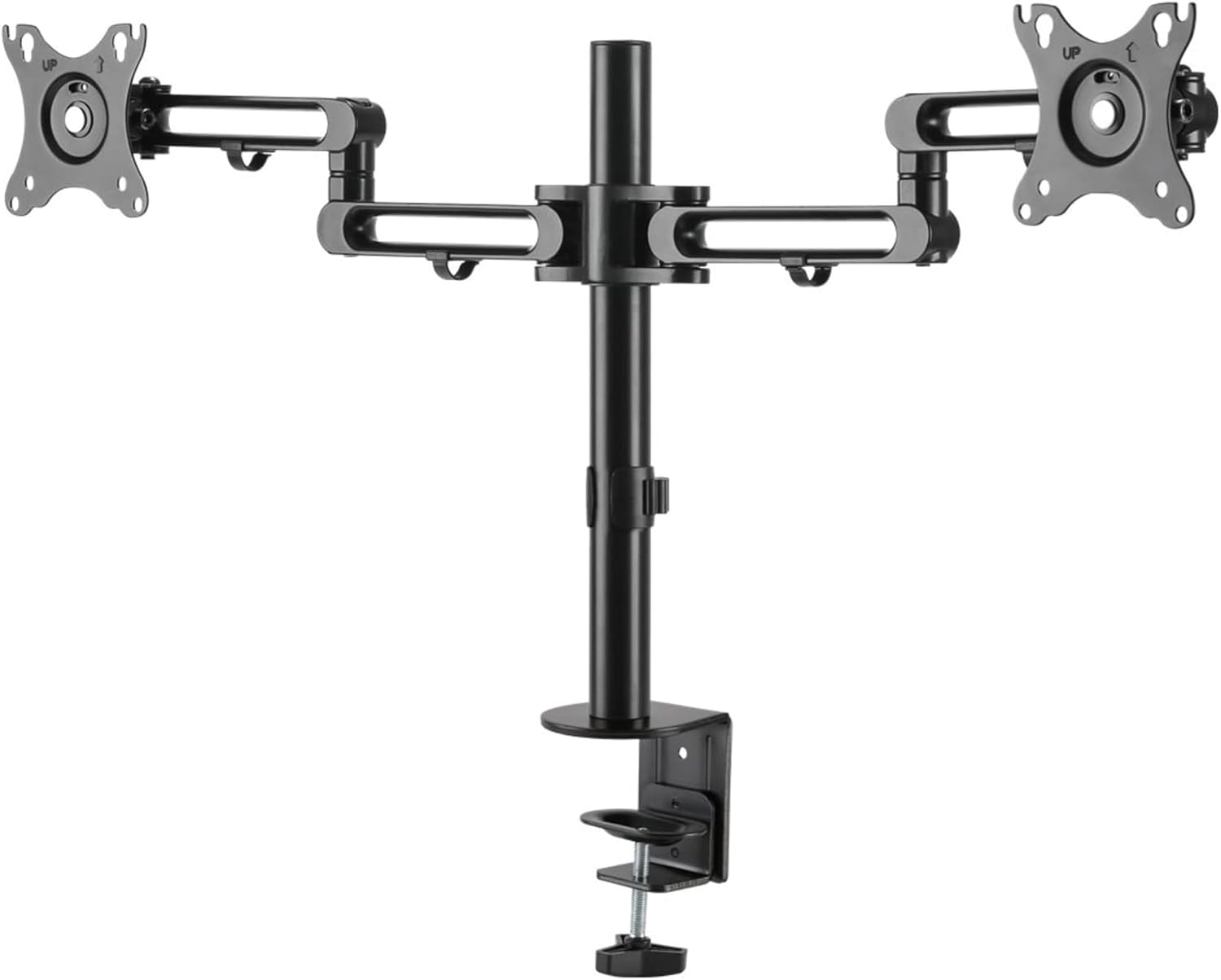 StarTech.com Desk Mount Dual Monitor Arm - Desk Clamp VESA Compatible Monitor Mount for up to 32 inch Displays