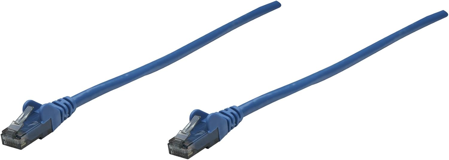 Intellinet Network Solutions Cat6 RJ-45 Male/RJ-45 Male UTP Network Patch Cable, 1-Feet (343282)